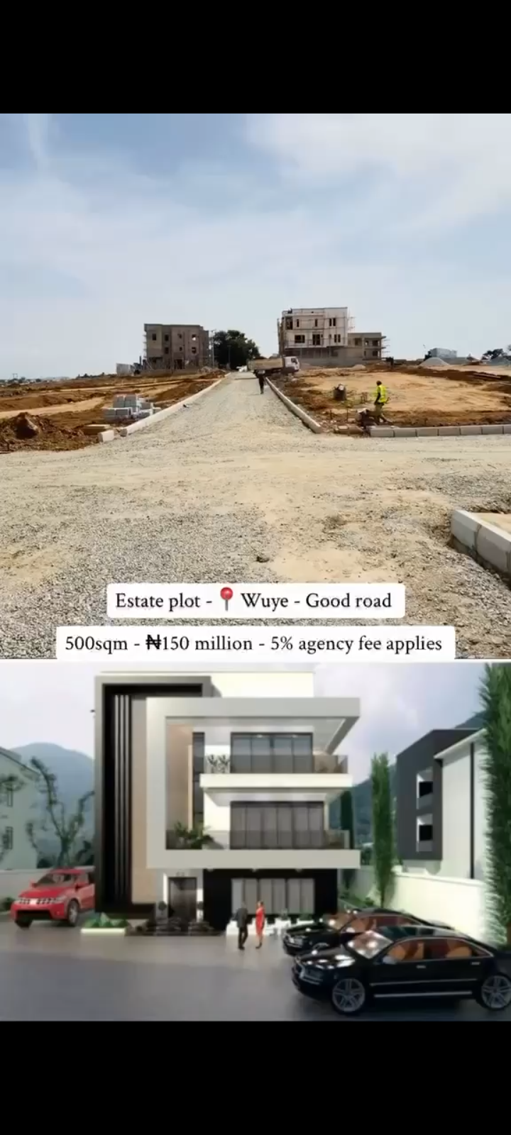 Estate plot 500 sqm