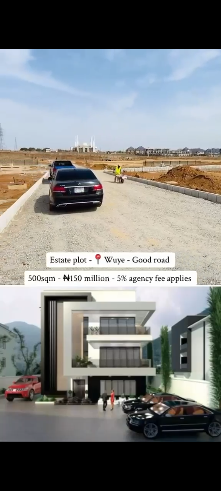 Estate plot 500 sqm