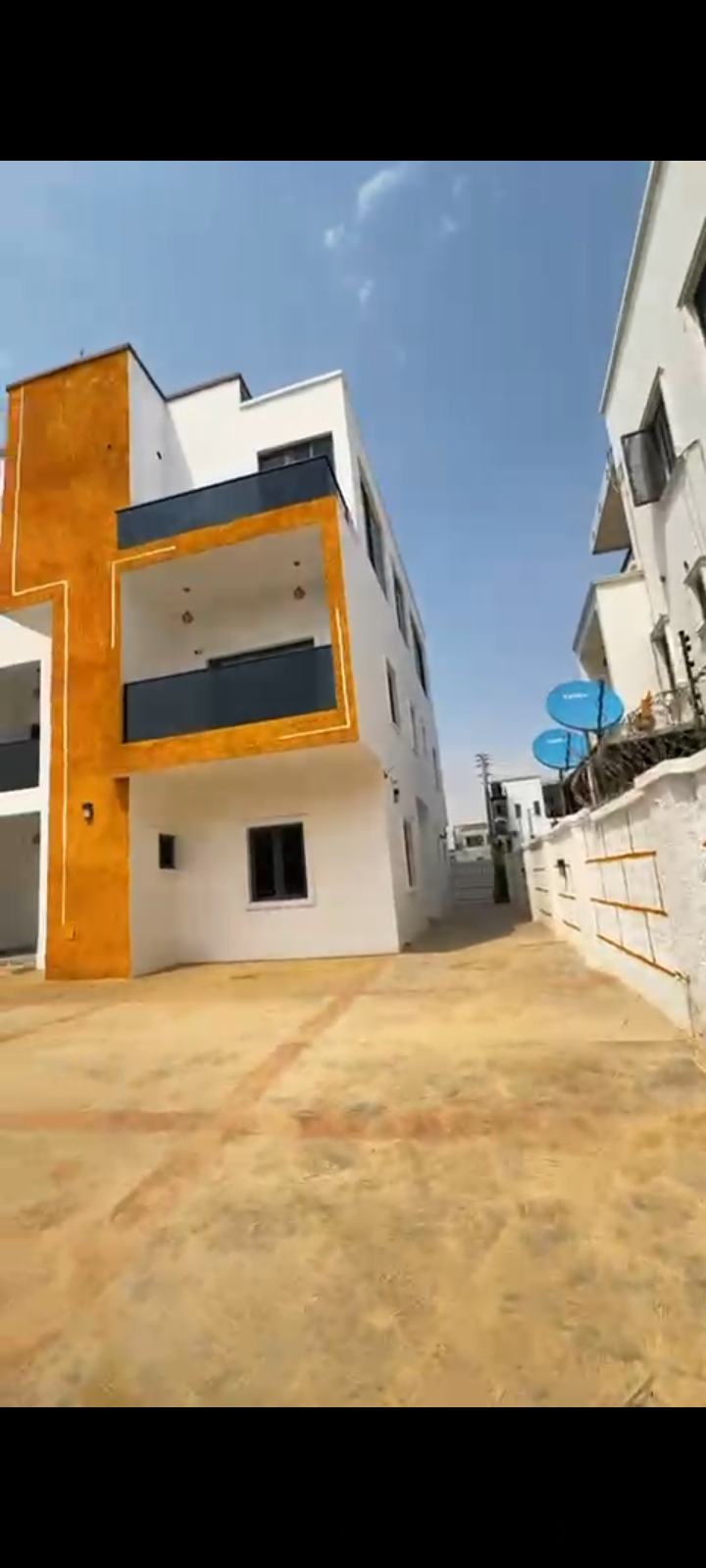 Fully finished 4 bedroom Semi detached duplex with bq and and a penthouse