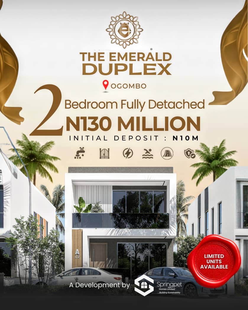 Duplexes for sale at Abraham Adesanya