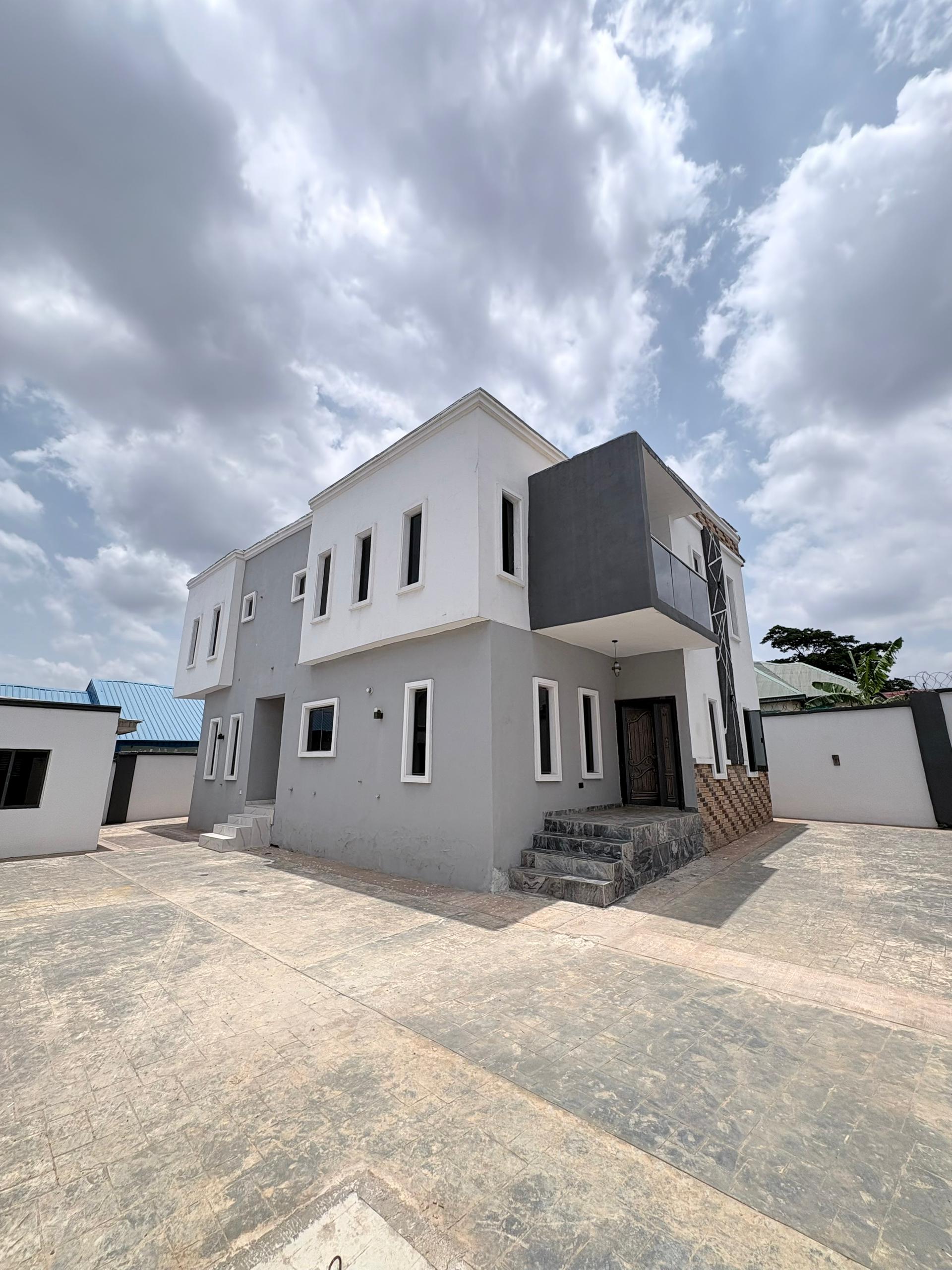4-BEDROOM FULLY DETACHED DUPLEX WITH BQ AT KOLAPO ISHOLA GRA