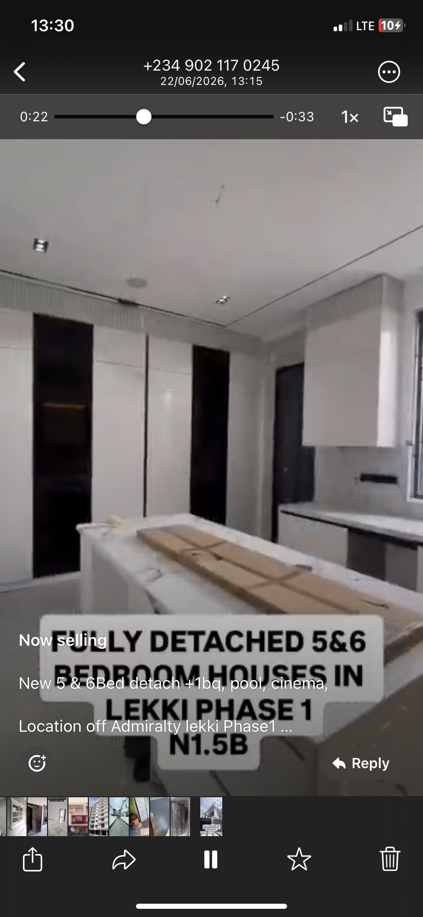New 5 & 6Bed detach +1bq, pool, cinema,   Location off Admiralty lekki Phase1   N1.6b & N1.5b