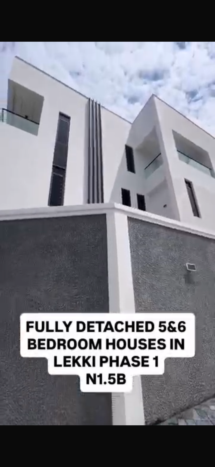 New 5 & 6Bed detach +1bq, pool, cinema,   Location off Admiralty lekki Phase1   N1.6b & N1.5b