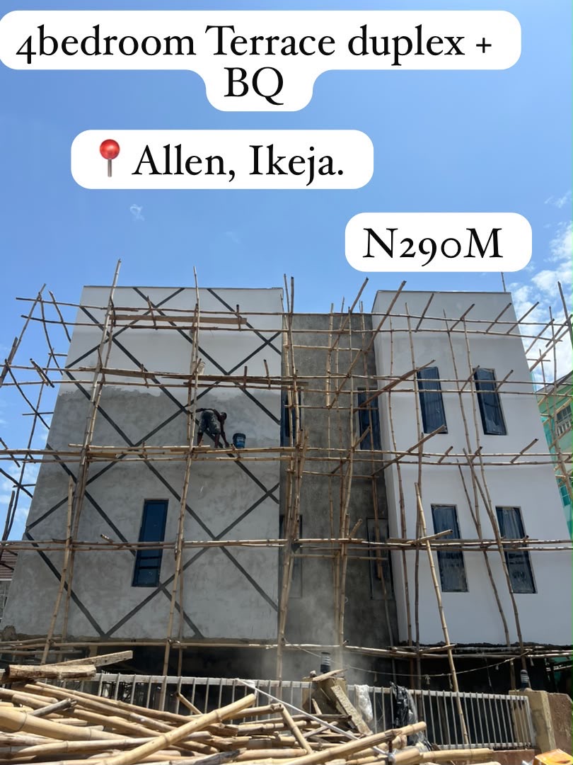 4bedroom Terrace duplex.