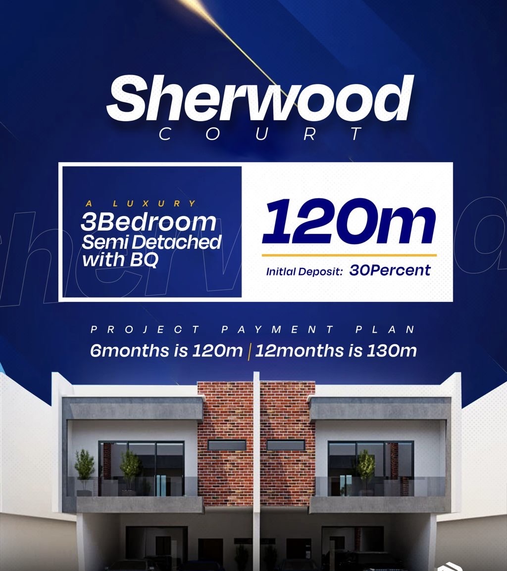 Luxury 3 bedroom semi detached duplex