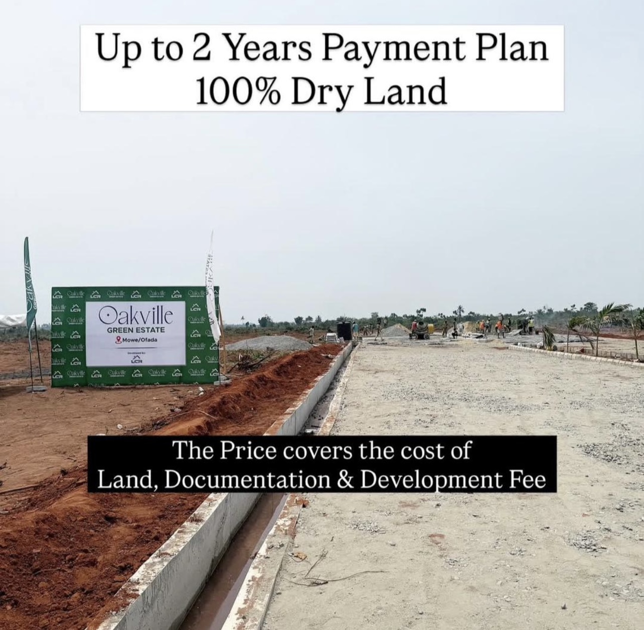 Affordable C of O land for sale at Mowe
