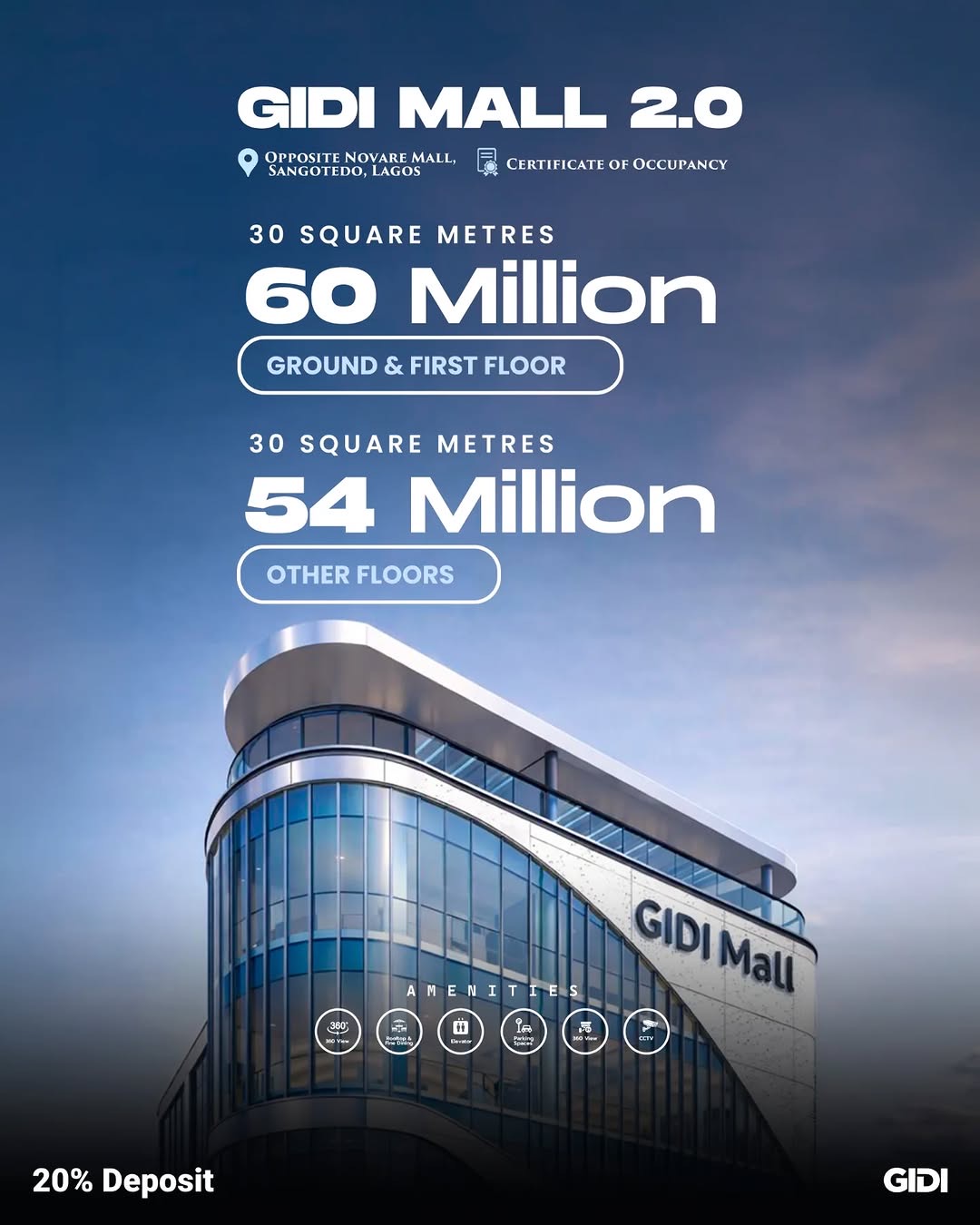 Office space for sale at Lekki scheme 2
