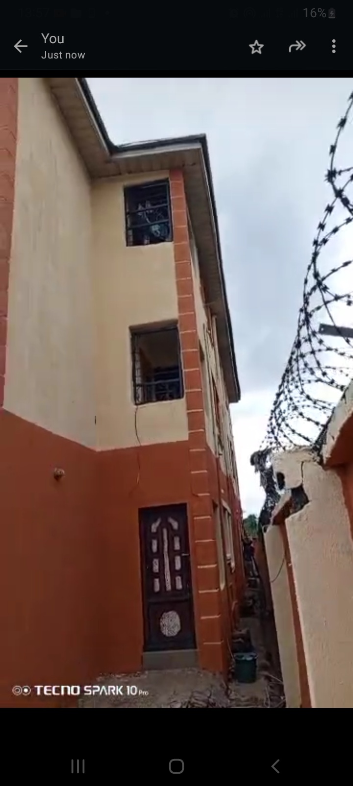 2 storey building total of 9 flats